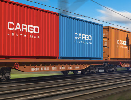Freight forwarding services by Middlegate Europe Multimodal Solutions cargo train